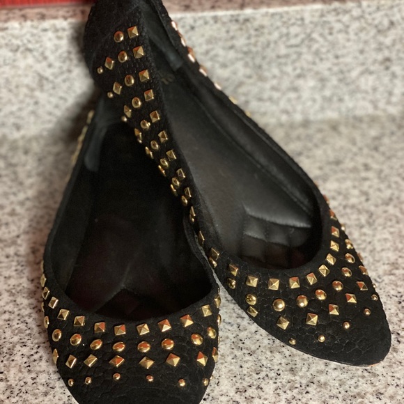 Vince camuto studded flats Clearance